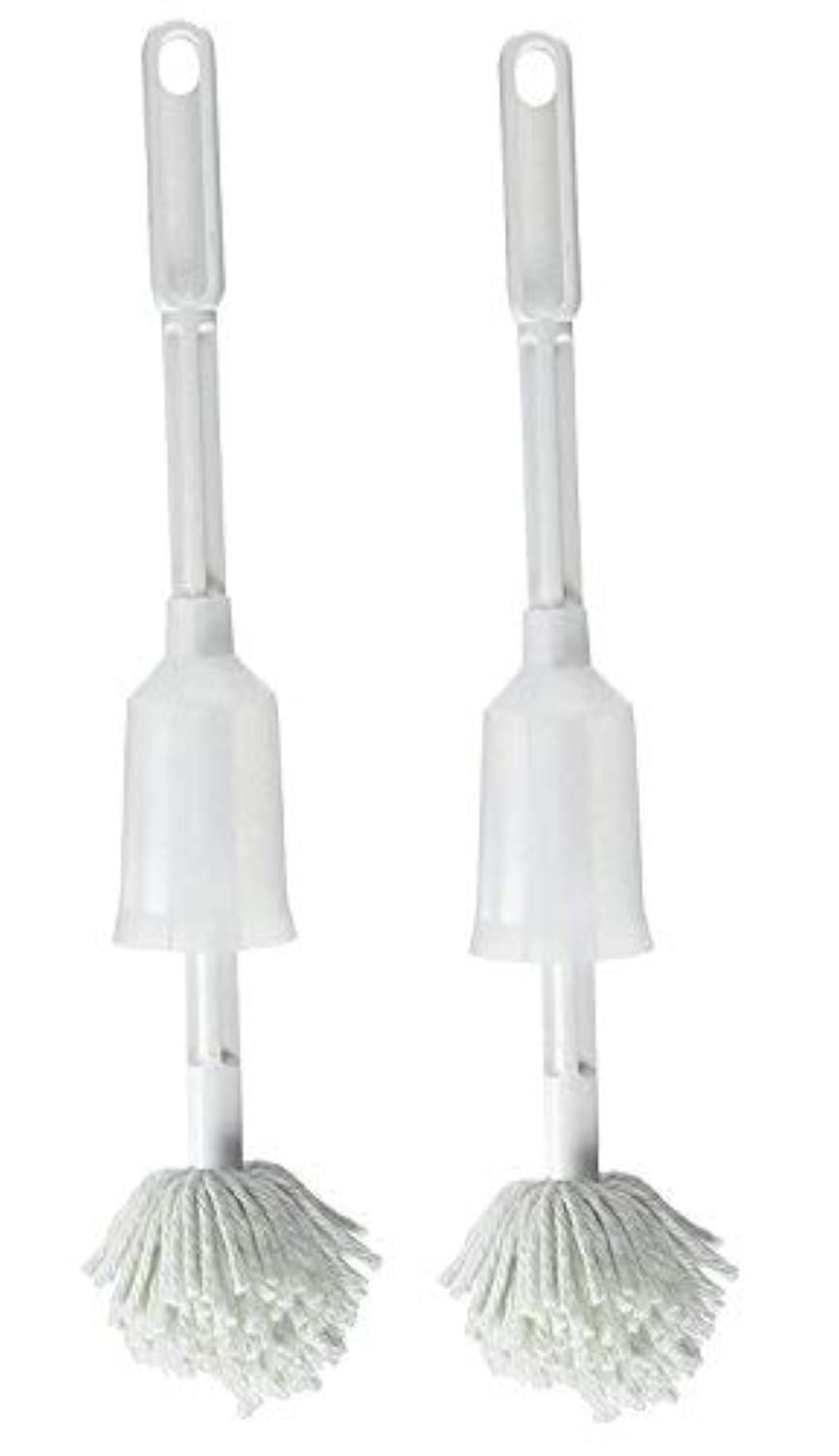 Fuller Brush Toilet Bowl Cleaner Brush – Antimicrobial Toilet Swab with Soft Non-Scratch Head, Long Handle, Deep Cleaning Under Rim (Pack of 1)