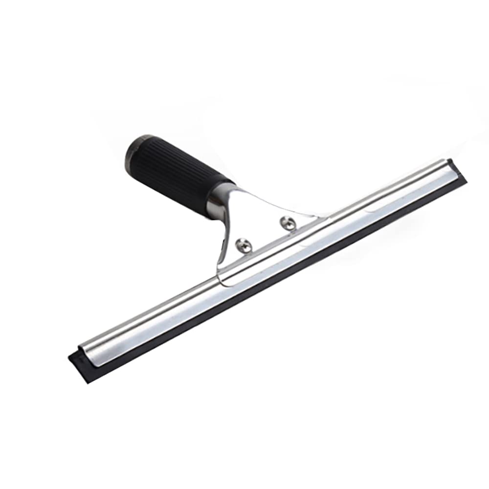 Black 15cm 6in Window Squeegee All Purpose Squeegee for Glass Shower Doors, Car Window, Home Mirrors, Bathroom Cleaner Wiper Accessory(6in/15cm, Black)