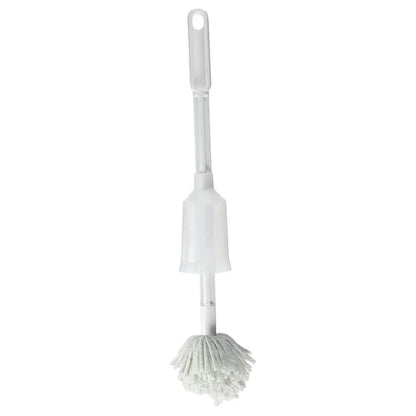Fuller Brush Toilet Bowl Cleaner Brush – Antimicrobial Toilet Swab with Soft Non-Scratch Head, Long Handle, Deep Cleaning Under Rim (Pack of 1)