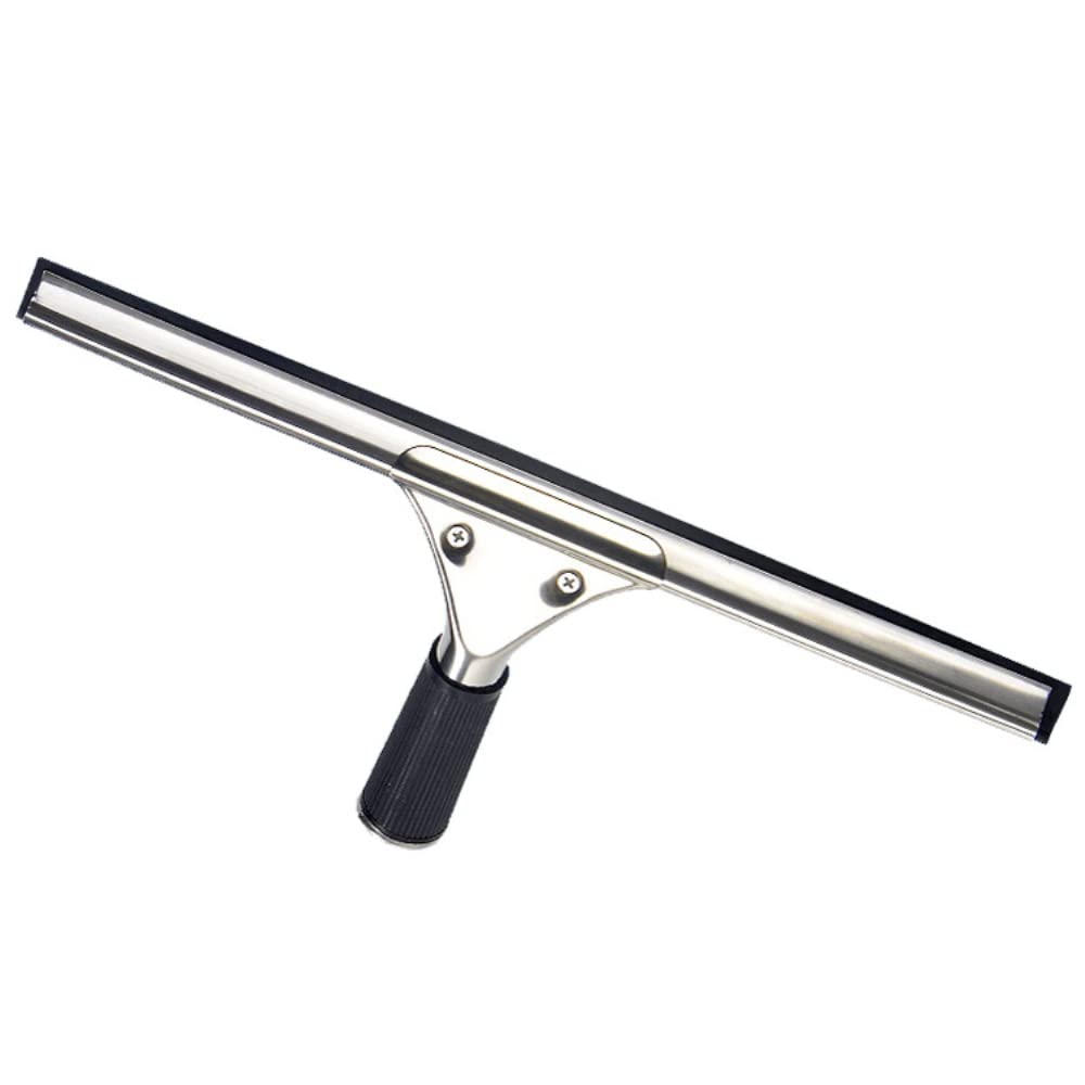 Black 15cm 6in Window Squeegee All Purpose Squeegee for Glass Shower Doors, Car Window, Home Mirrors, Bathroom Cleaner Wiper Accessory(6in/15cm, Black)