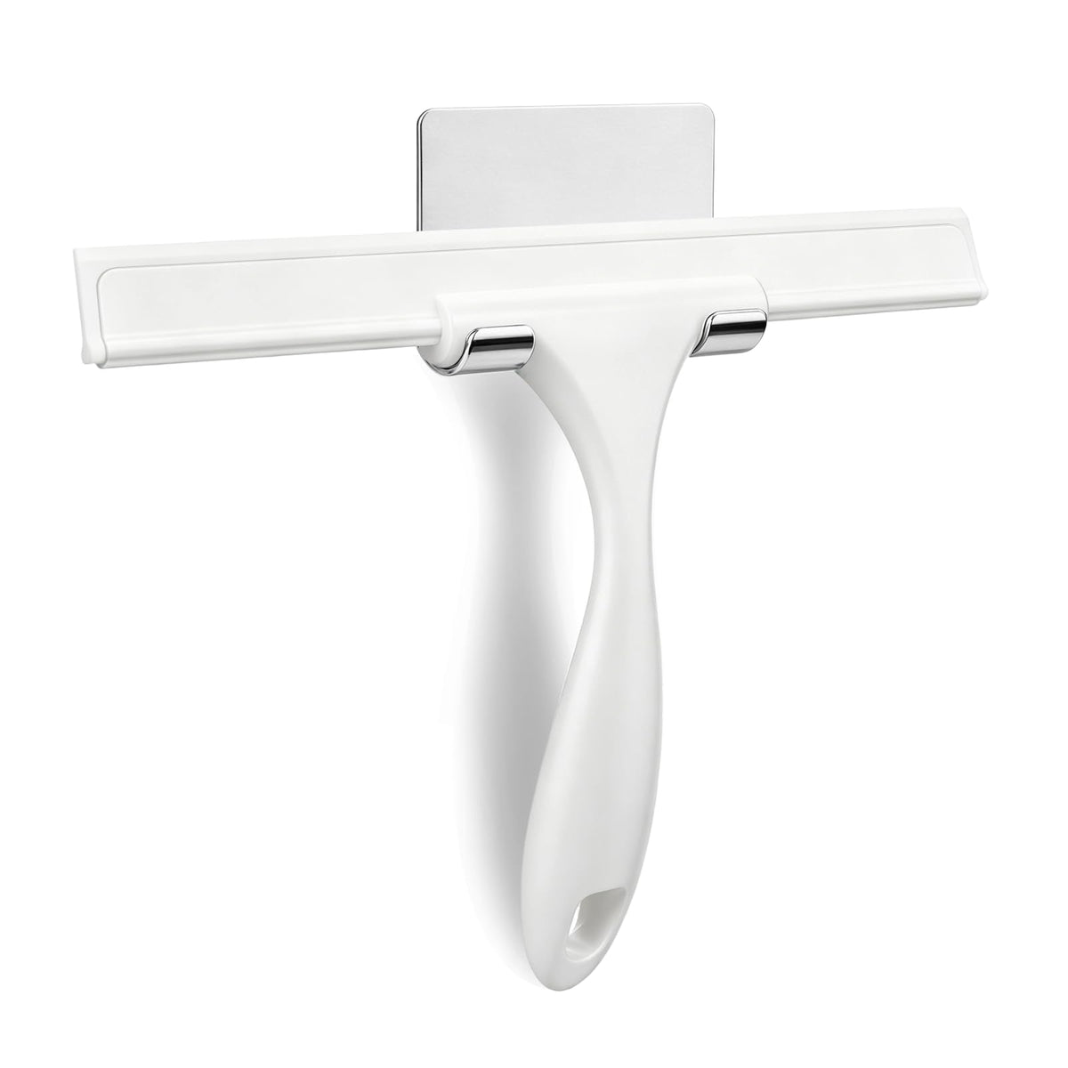 SetSail Squeegee for Shower Glass Door, 10 Inches, Black