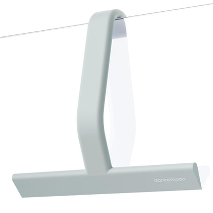 dancemoon JustHang Shower Squeegee with Built-in Hook, 10-Inch Black