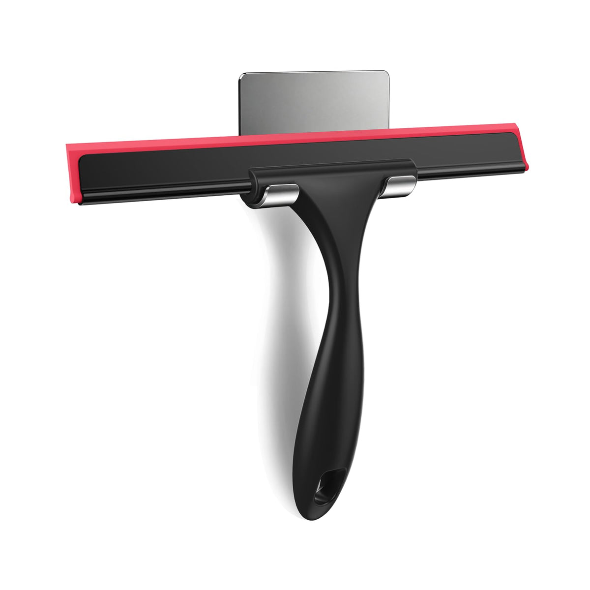 SetSail Squeegee for Shower Glass Door, 10 Inches, Black