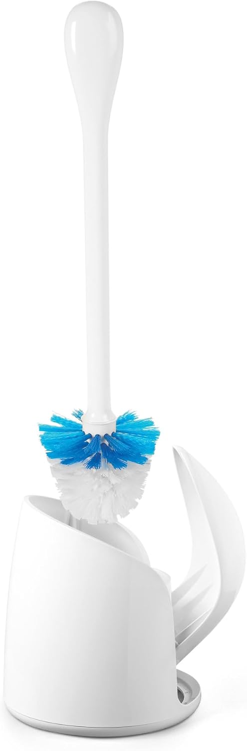 OXO Good Grips Compact Toilet Brush & Automatic Canister Door