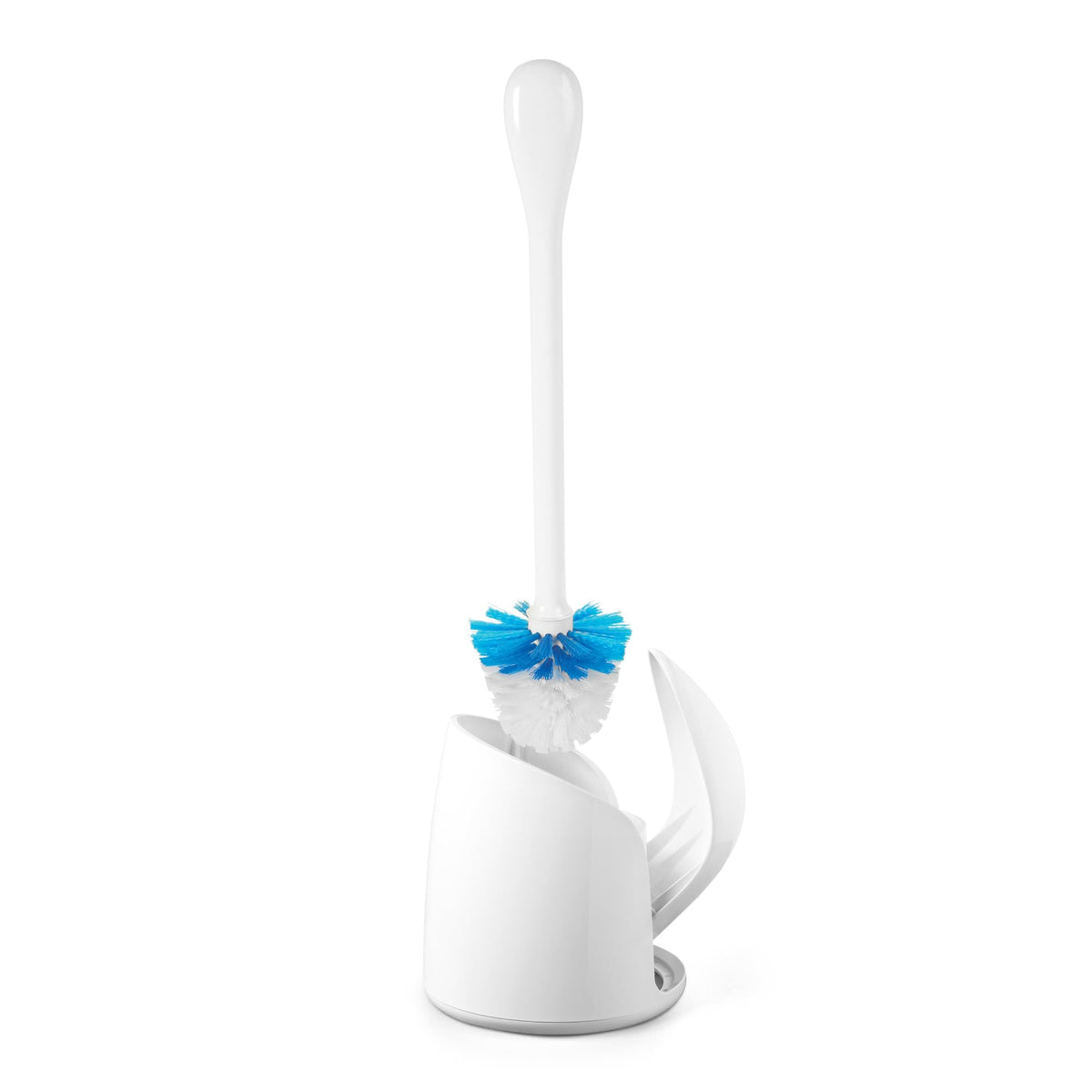 OXO Good Grips Compact Toilet Brush & Holder Set - Gray