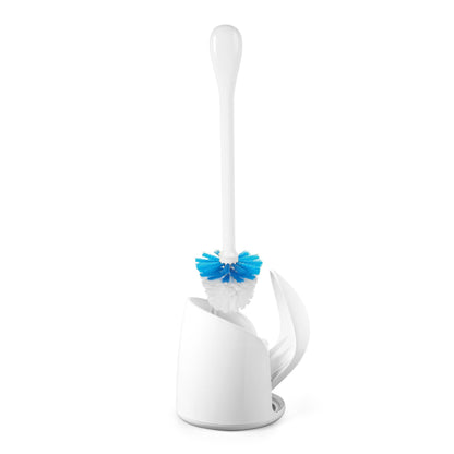 OXO Good Grips Compact Toilet Brush & Holder Set - Gray