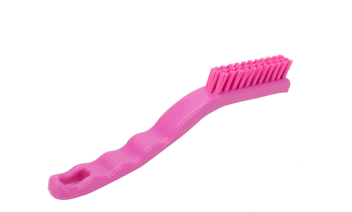 SPARTA Grout Brush with Stiff Nylon Bristles, 8 Inch, White