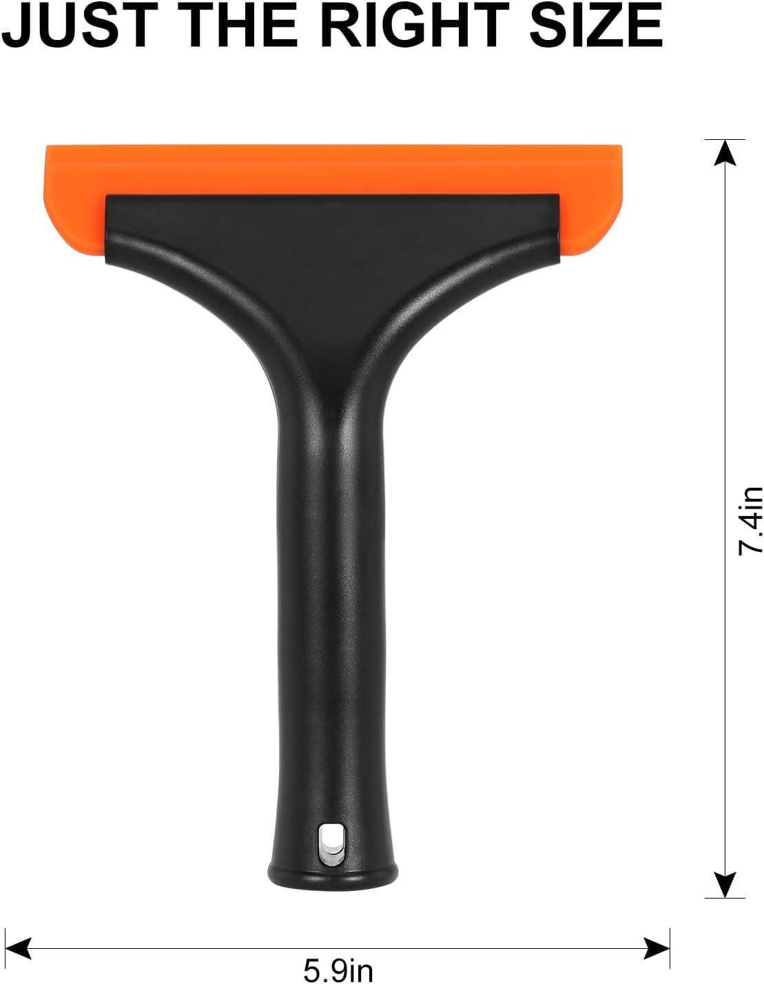 SetSail Shower Squeegee for Glass Doors, Small Squeegee for Shower Glass