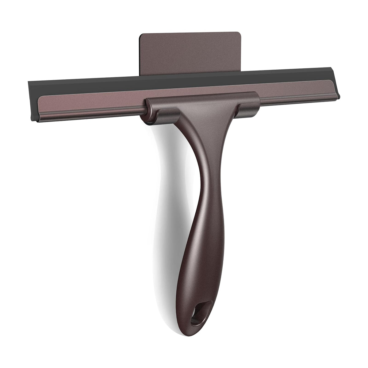 SetSail Squeegee for Shower Glass Door, 10 Inches, Black