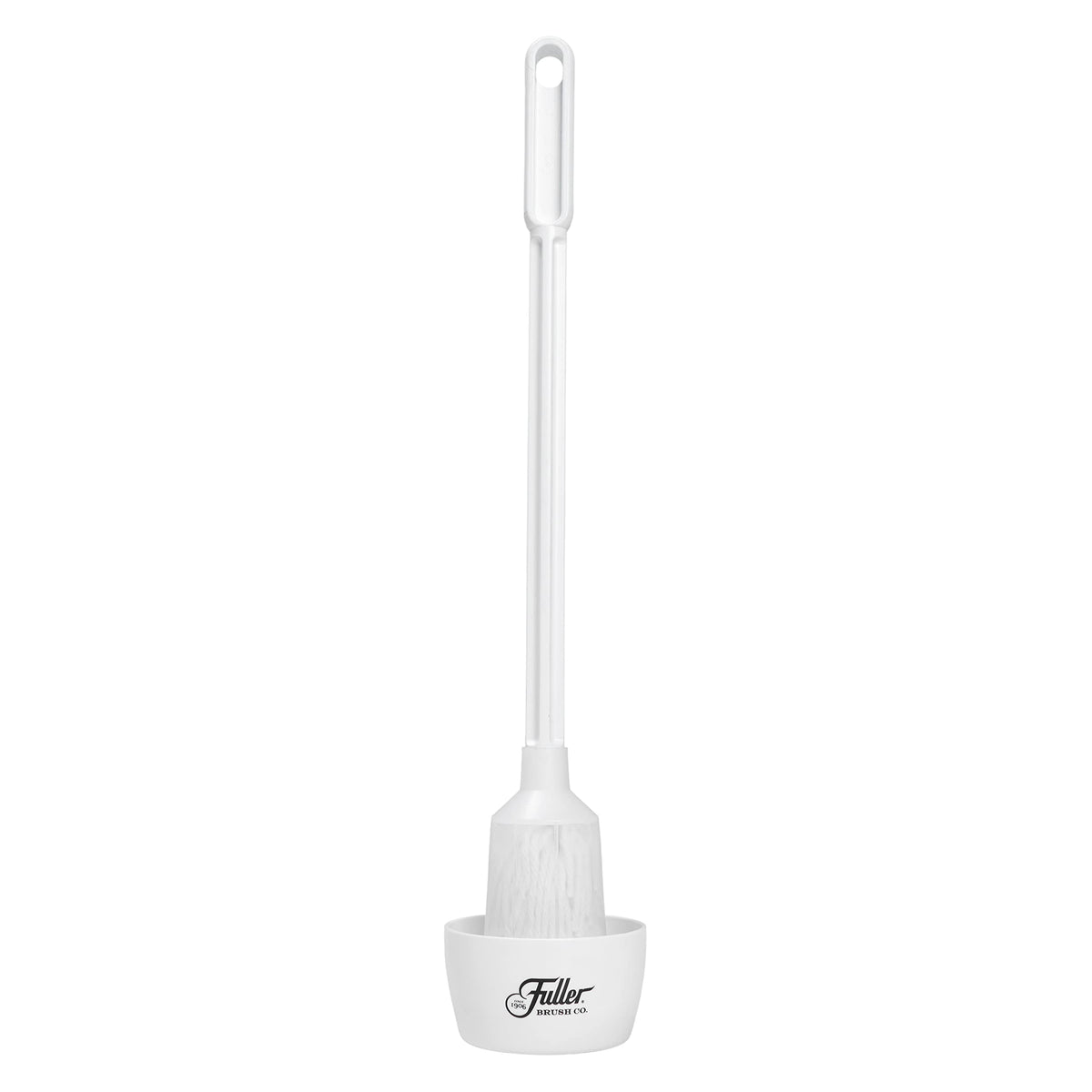 Fuller Brush Toilet Bowl Cleaner Brush – Antimicrobial Toilet Swab with Soft Non-Scratch Head, Long Handle, Deep Cleaning Under Rim (Pack of 1)