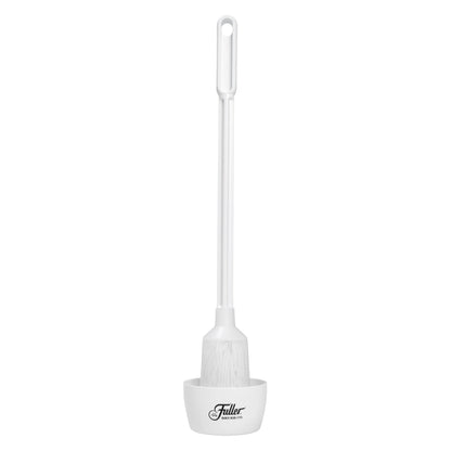 Fuller Brush Toilet Bowl Cleaner Brush – Antimicrobial Toilet Swab with Soft Non-Scratch Head, Long Handle, Deep Cleaning Under Rim (Pack of 1)