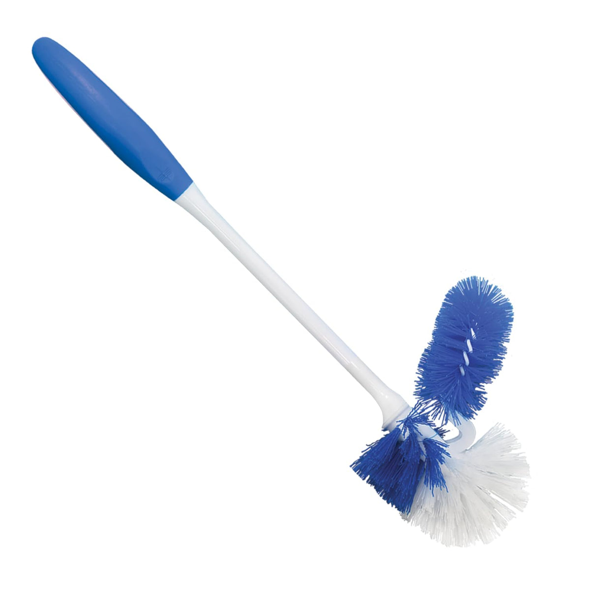 LOLA Classic Toilet Brush, Durable Fiber Stiff Bristles, Non-Scratch - 2 PK