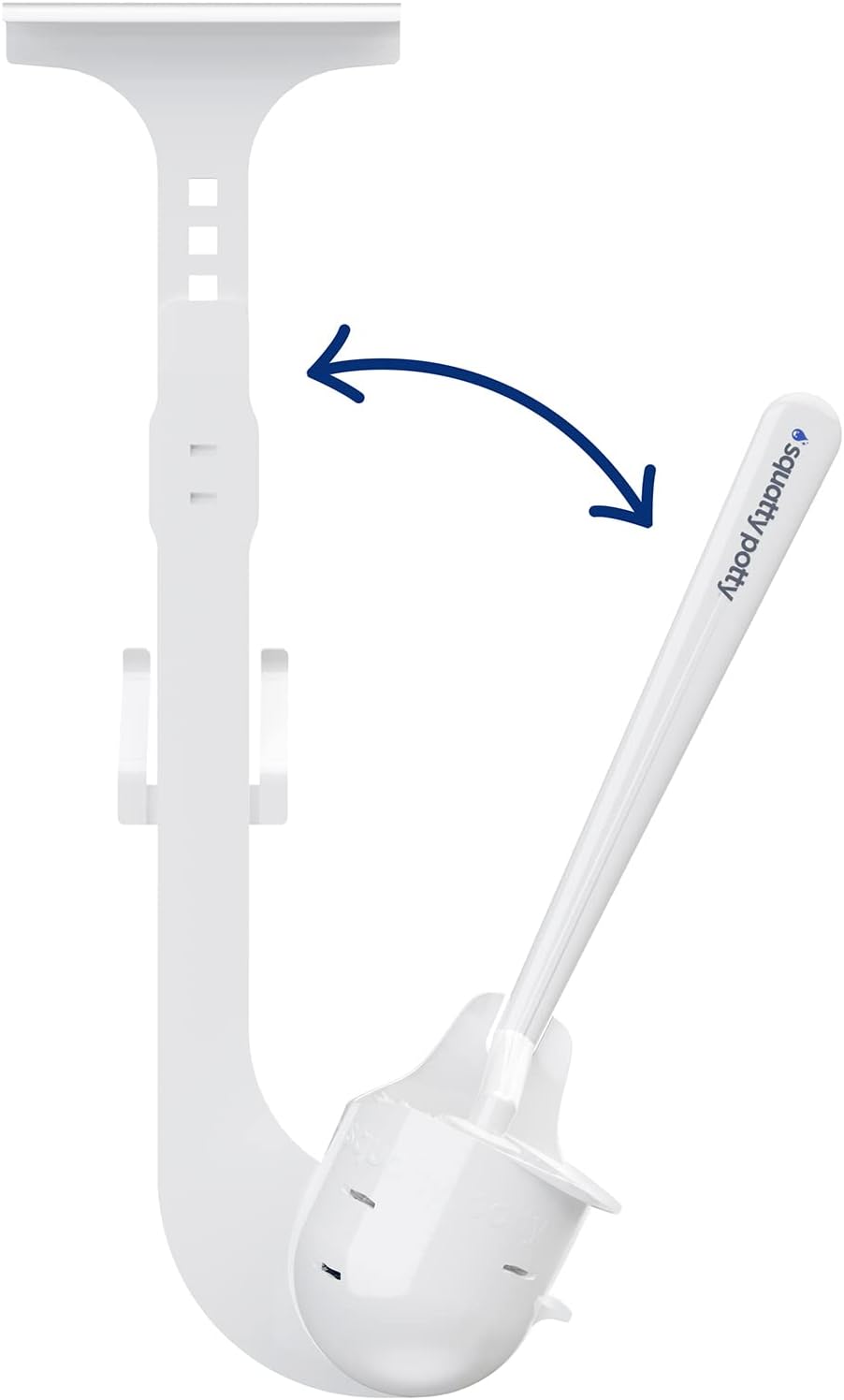 Squatty Potty Invisibrush Hidden Toilet Brush with Holder