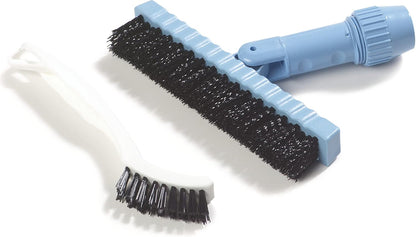SPARTA Grout Brush with Stiff Nylon Bristles, 8 Inch, White