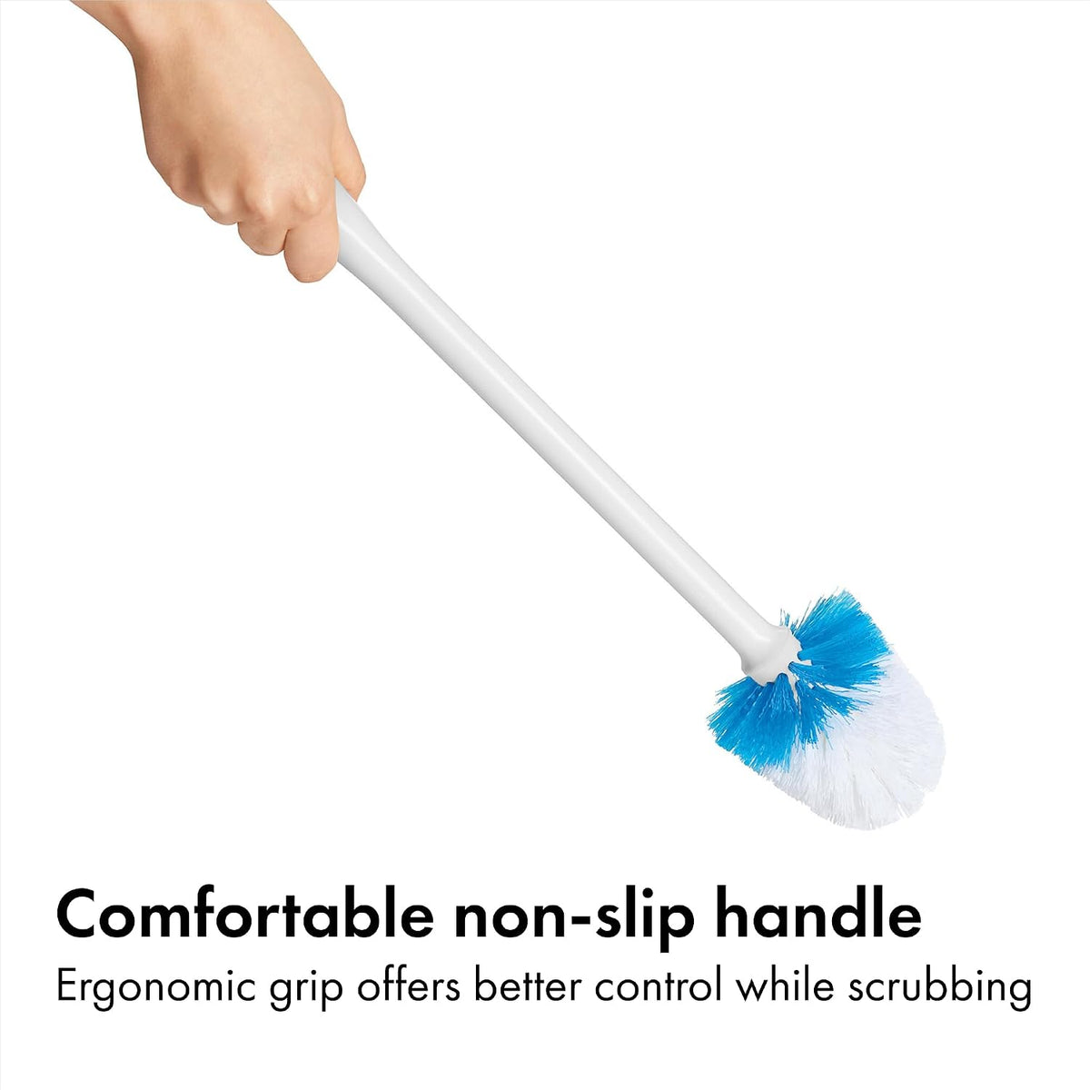 OXO Good Grips Compact Toilet Brush & Automatic Canister Door