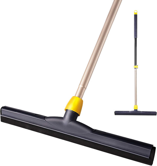 Yocada Floor Squeegee Scrubber Adjustable Telescopic Pole Heavy Duty 54.3"