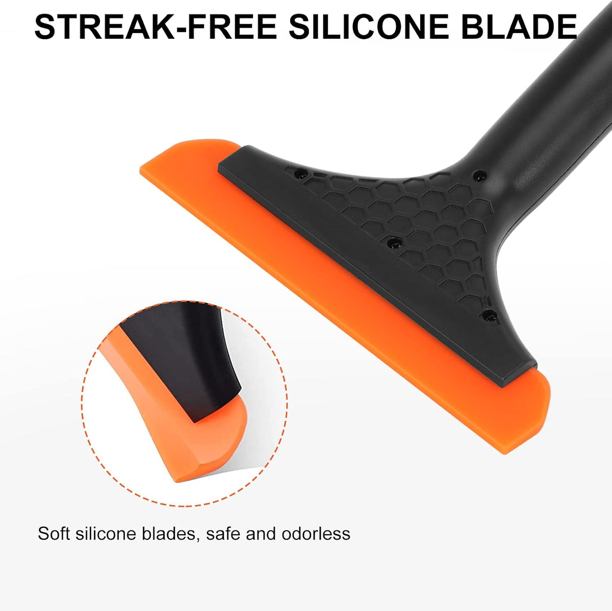 SetSail Shower Squeegee for Glass Doors, Small Squeegee for Shower Glass