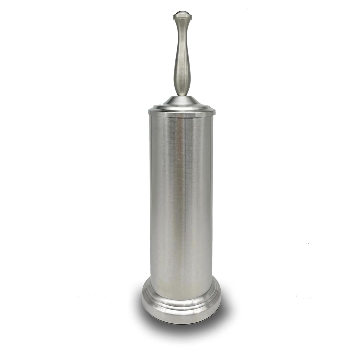 Brushed Nickel Toilet Bowl Brush with Holder, Durable Bathroom Cleaning Tool, Modern Design for Easy Toilet Maintenance, Bathroom Cleaner Brush for Efficient Cleaning and Hygiene