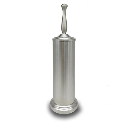 Brushed Nickel Toilet Bowl Brush with Holder, Durable Bathroom Cleaning Tool, Modern Design for Easy Toilet Maintenance, Bathroom Cleaner Brush for Efficient Cleaning and Hygiene