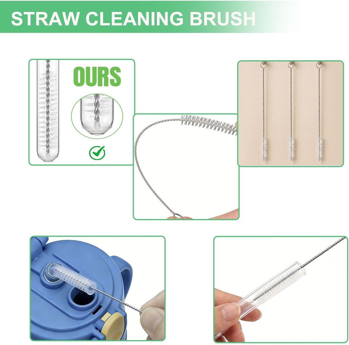 12PCS Crevice Cleaning Brush,Hard Bristle Grout Scrub Brushes for Gaps