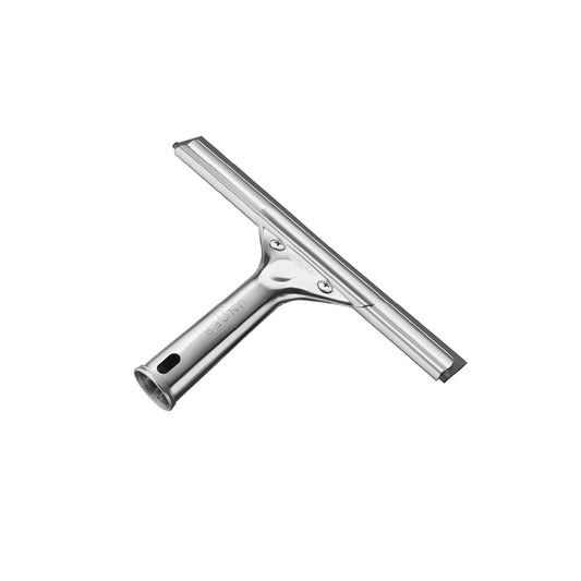 Unger Professional 8” Stainless Steel Window & Glass Cleaning Squeegee - Cleaning Supplies, Heavy Duty Squeegee for Window Cleaning, Streak Free Results