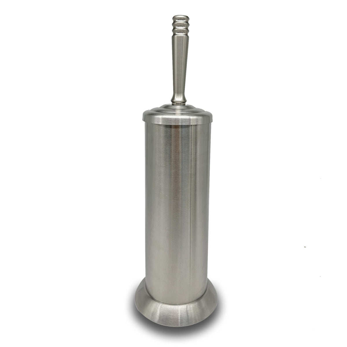 Brushed Nickel Toilet Bowl Brush with Holder, Durable Bathroom Cleaning Tool, Modern Design for Easy Toilet Maintenance, Bathroom Cleaner Brush for Efficient Cleaning and Hygiene