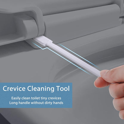 Lumkew Crevice Cleaning Brushes Tool for Tiny Small Spaces, 40Pcs, White