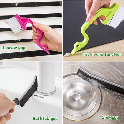 26Pcs Small Cleaning Brush, Crevice Cleaning Brushes for Small Spaces