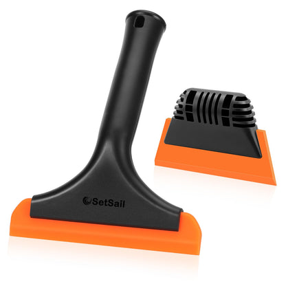 SetSail Shower Squeegee for Glass Doors, Small Squeegee for Shower Glass