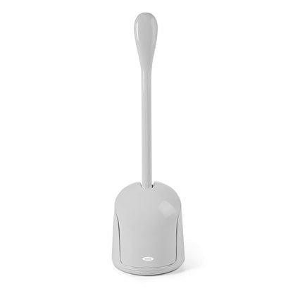 OXO Good Grips Compact Toilet Brush & Holder Set - Gray