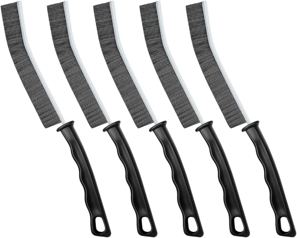 Crevice Cleaning Brush，Hard-Bristled Grout Brush，2026 New Multifunctional Gap Cleaning Brush Tool，Dead Corners Brushes for Bathroom Kitchen Tiles Window Door Slots，5pcs