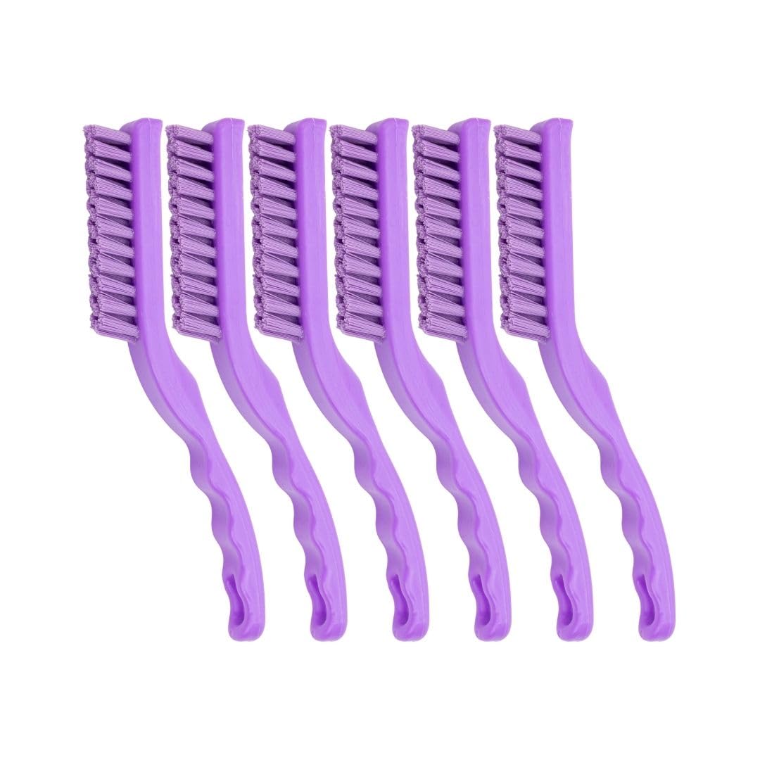 SPARTA Grout Brush with Stiff Nylon Bristles, 8 Inch, White