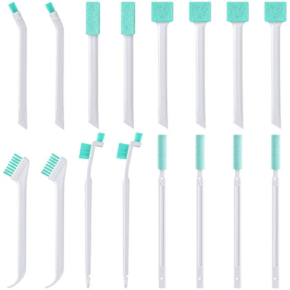 Lumkew Small Cleaning Brush Tight Spaces, 8pcs Crevice Cleaning Brushes Tool for Household Use, Tiny Cleaning Brush Mini Parts Humidifier Toaster