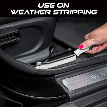 VIKING Car Detailing Brush for Interior Cleaning, 4 Pack