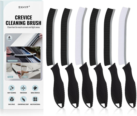 SXhyf Crevice Cleaning Brush - Grout Scrub Brush, House Cleaning Supplies