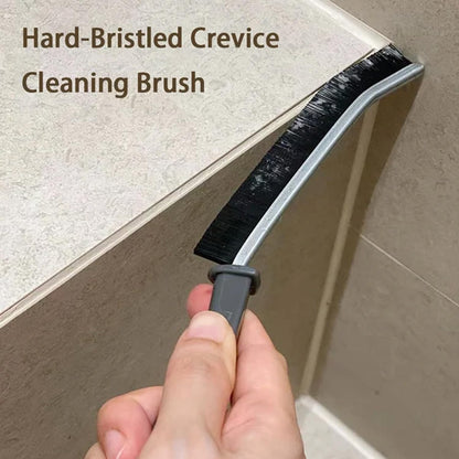 Koxuky Crevice Cleaning Brush, Hard Bristle Small Cleaning Brushes, Grout Cleaner Brush, Toilet Brush, Scrub Brush for Shower Tile, Skinny Gap Cleaning Tools for Household Use, Bathroom, Kitchen (3)