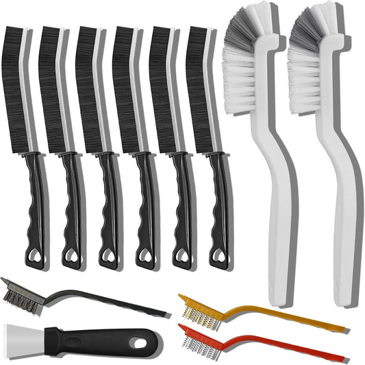 4TH Crevice Cleaning Brush Set, 12 Pack