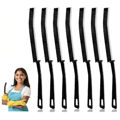 4 PCS Crevice Cleaning Brush,Hard Bristle Crevice Cleaning Brush,Crevice Cleaning Tool is Effective to Clean The Small Gap of Kitchen, tolilet and Windows.