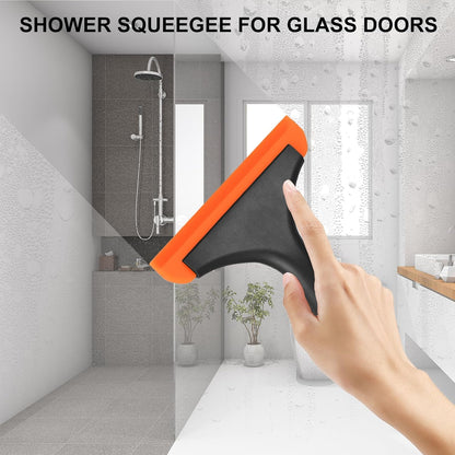 SetSail Shower Squeegee for Glass Doors, Small Squeegee for Shower Glass