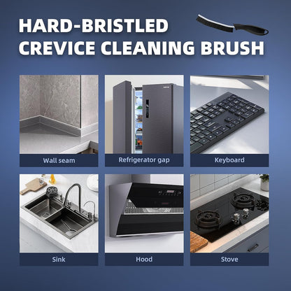 CLEANGOR Crevice Cleaning Brushes, Cleaner Scrub Brush Tool for Tight Space