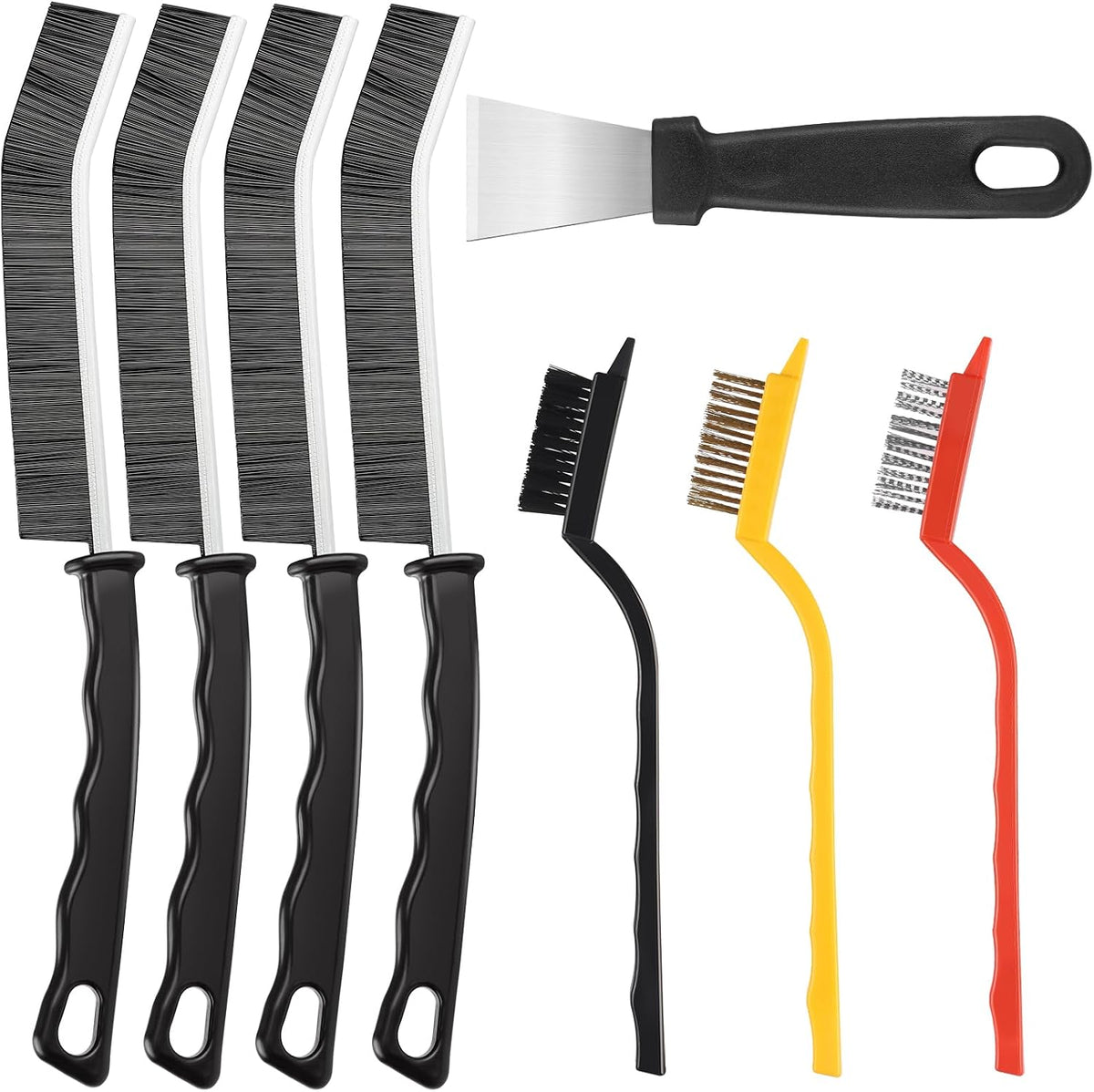 Tedmax 8Pack Crevice Cleaning Brush Set
