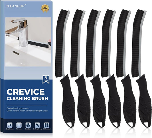 CLEANGOR Crevice Cleaning Brushes, Cleaner Scrub Brush Tool for Crevice