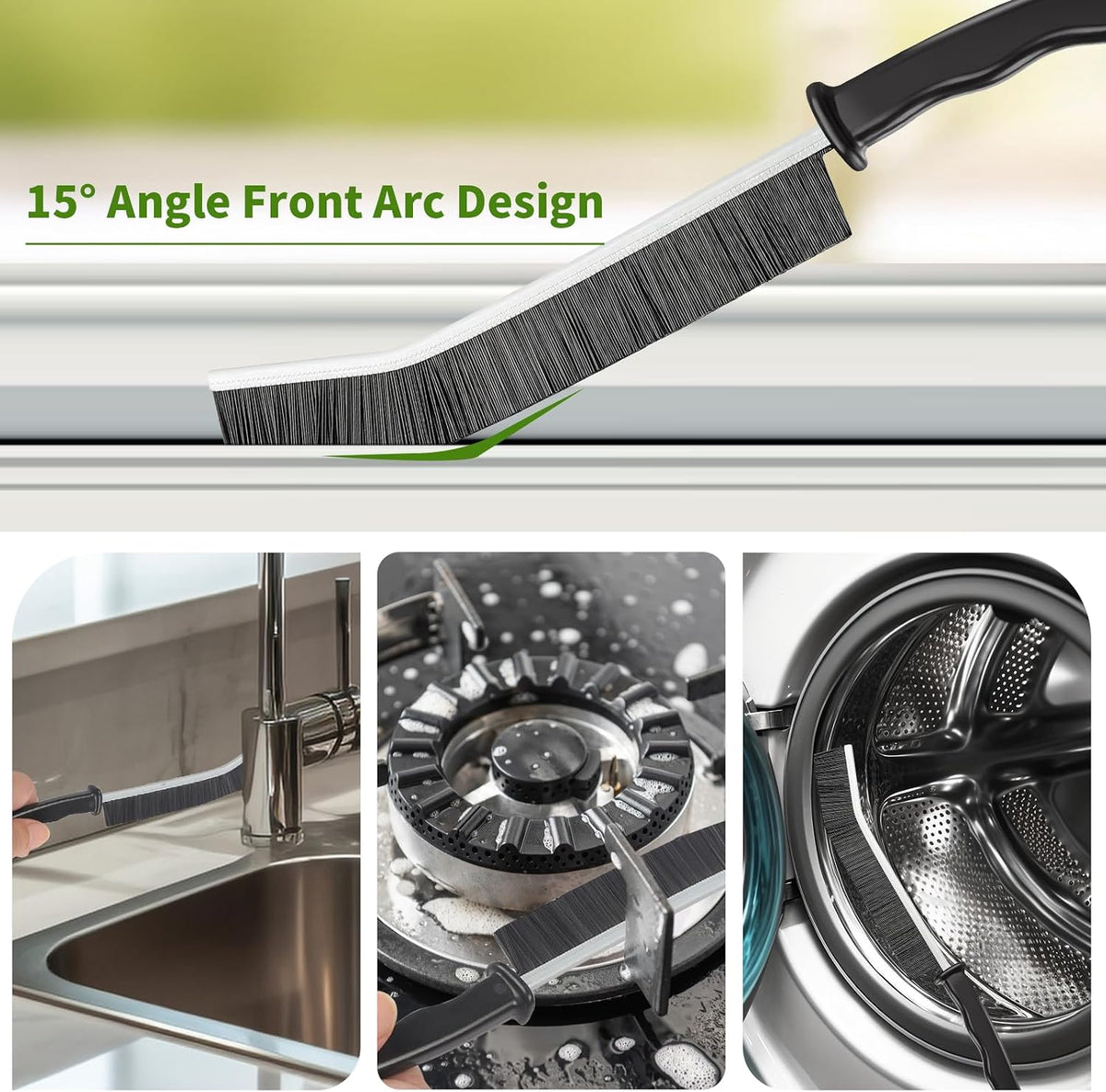 Tedmax 8Pack Crevice Cleaning Brush Set