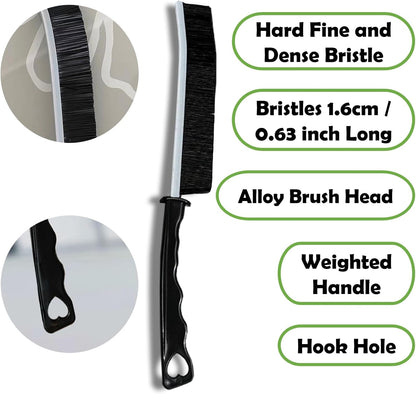 Betanull Crevice Cleaning Brush Set, Multi-Purpose Hard Bristle Brushes