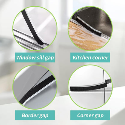 9 Pcs Crevice Cleaning Brush,Hand-held Groove Gap Cleaning Tools