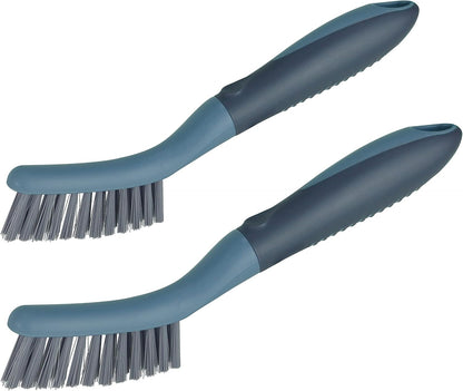 2 Pack Grout Scrub Brush with Stiff Bristles