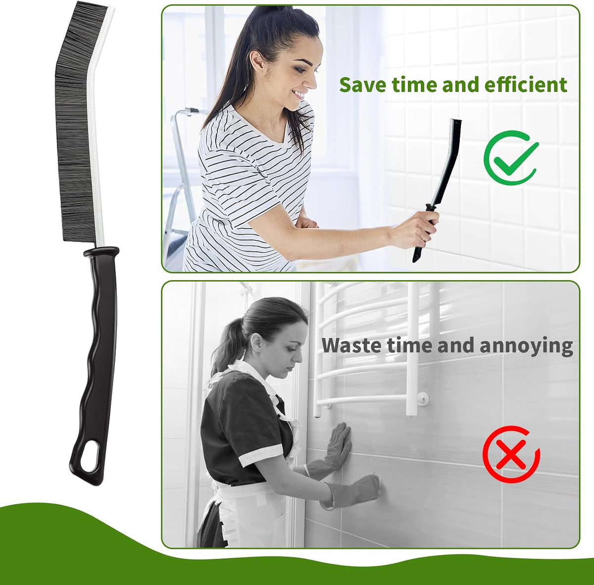 Tedmax 8Pack Crevice Cleaning Brush Set