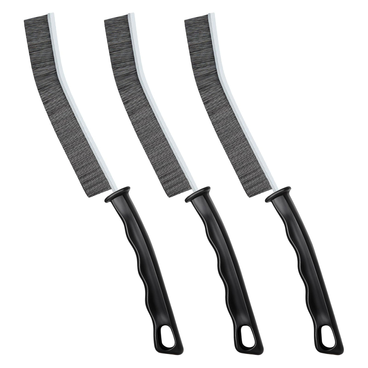 Crevice Cleaning Brush，Hard-Bristled Grout Brush，2026 New Multifunctional Gap Cleaning Brush Tool，Dead Corners Brushes for Bathroom Kitchen Tiles Window Door Slots，3pcs