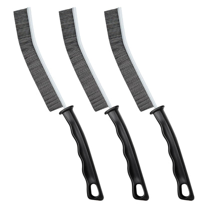 Crevice Cleaning Brush，Hard-Bristled Grout Brush，2026 New Multifunctional Gap Cleaning Brush Tool，Dead Corners Brushes for Bathroom Kitchen Tiles Window Door Slots，3pcs