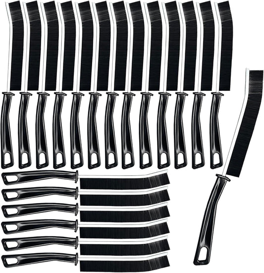 AcceLeah 20Pcs Crevice Cleaning Brushes, Hard Bristle for Dead Corners